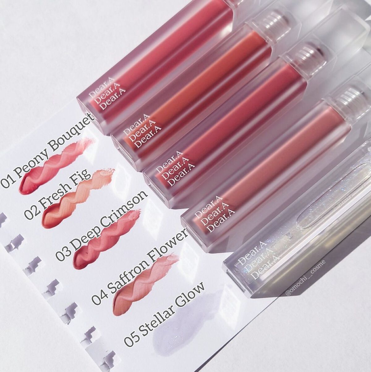 シアーベルベットティント/Dear.A/リップティントを使ったクチコミ（1枚目）