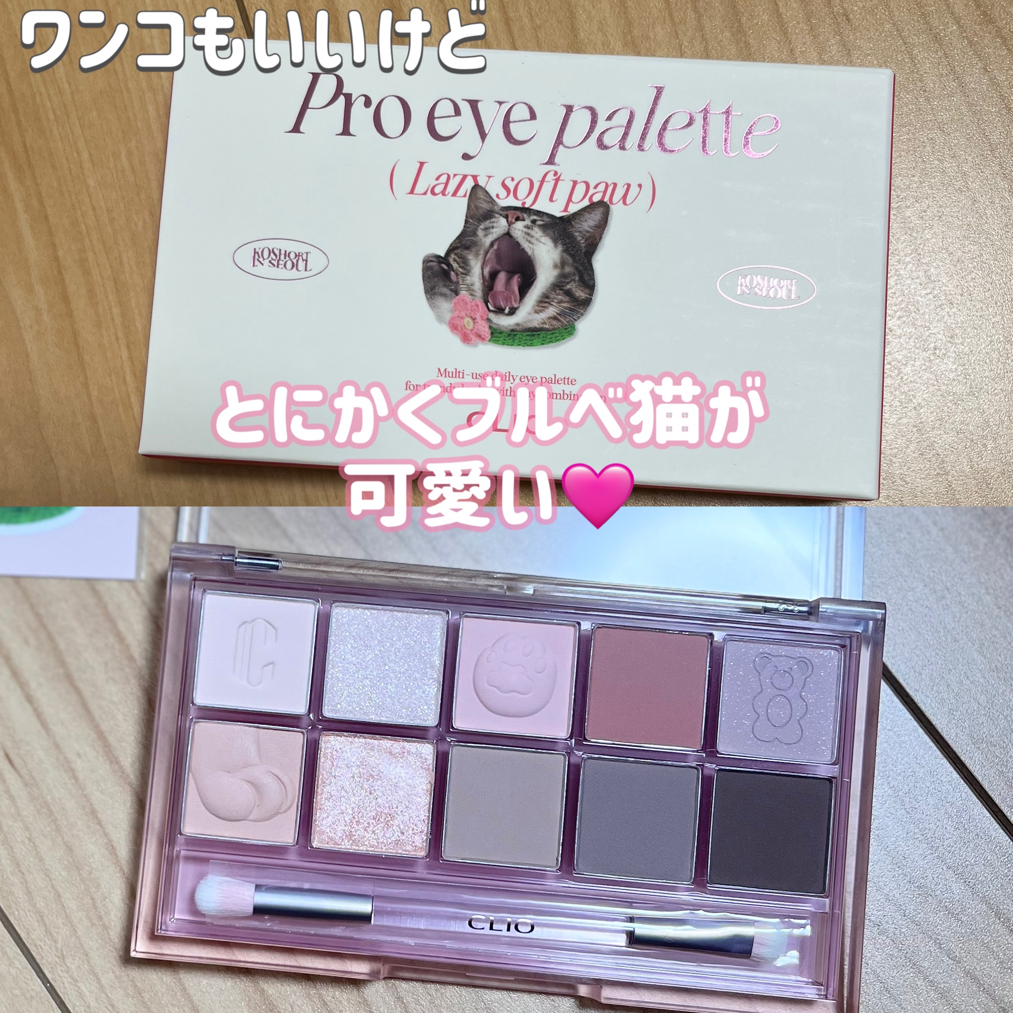 プロ アイ パレット/CLIO/アイシャドウパレットを使ったクチコミ（1枚目）