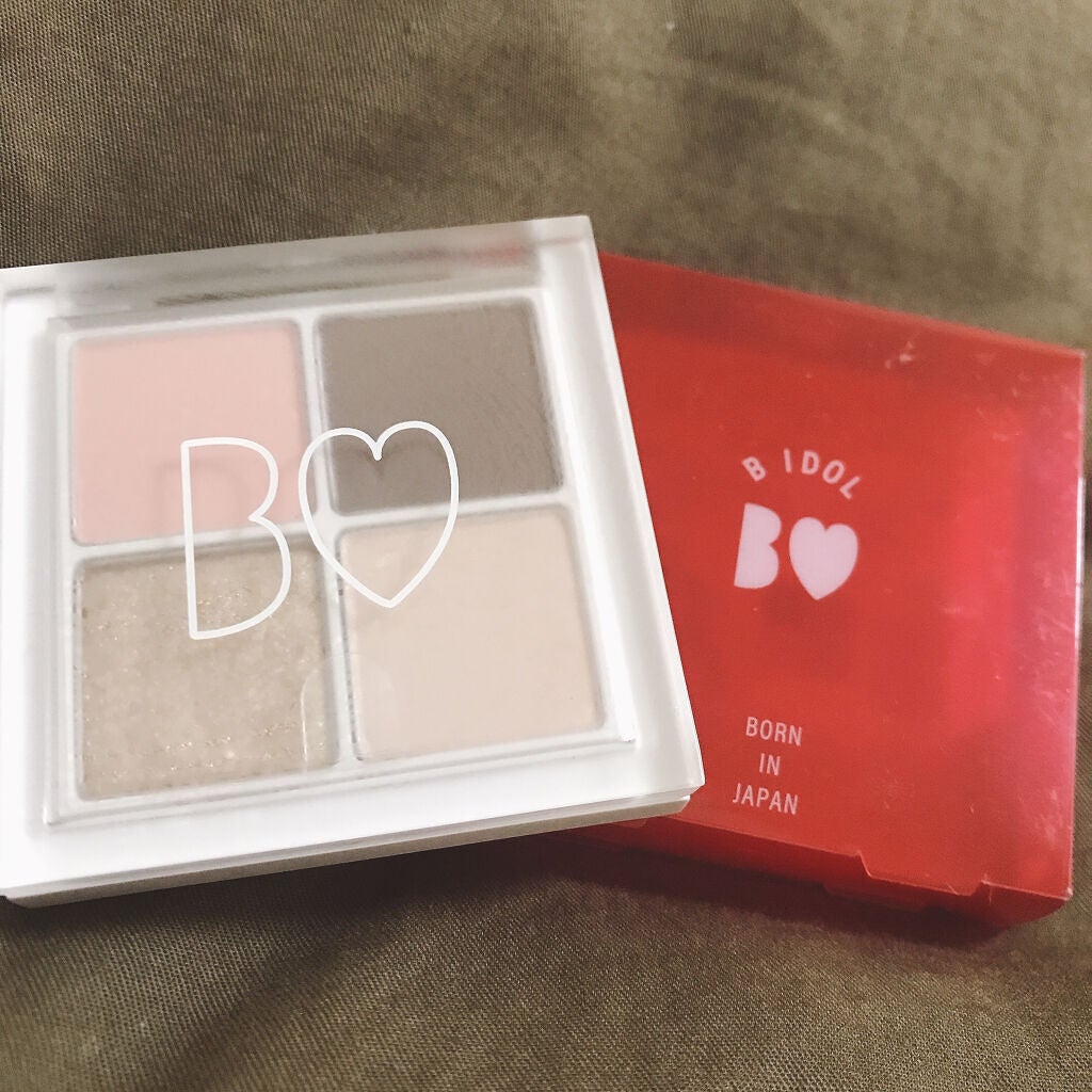 THE アイパレR/b idol/アイシャドウパレットを使ったクチコミ(1枚目)