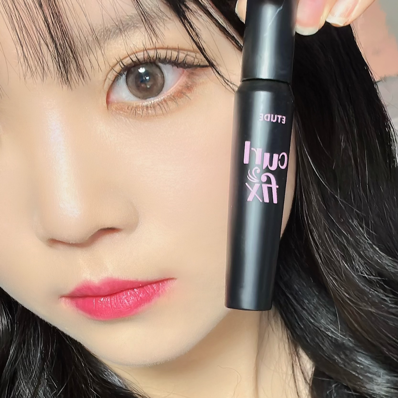 カールフィックスマスカラ ボリュームブラック/ETUDE/マスカラを使ったクチコミ（1枚目）