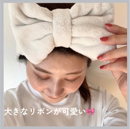 ヘアタオル&ターバン/mofumo/ヘアケアグッズを使ったクチコミ(2枚目)