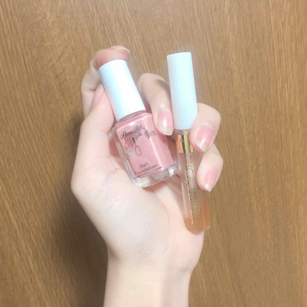 コスメの断捨離は辛いものですね...💦

Paradoネイルファンデーション良かったけど分離しちゃった。別の色追加購入してるくらいには好き 超速乾 自然な血色 最高！

DHCのまつ毛美容液は効果良く分からなかった〜というかプチプラのまつ