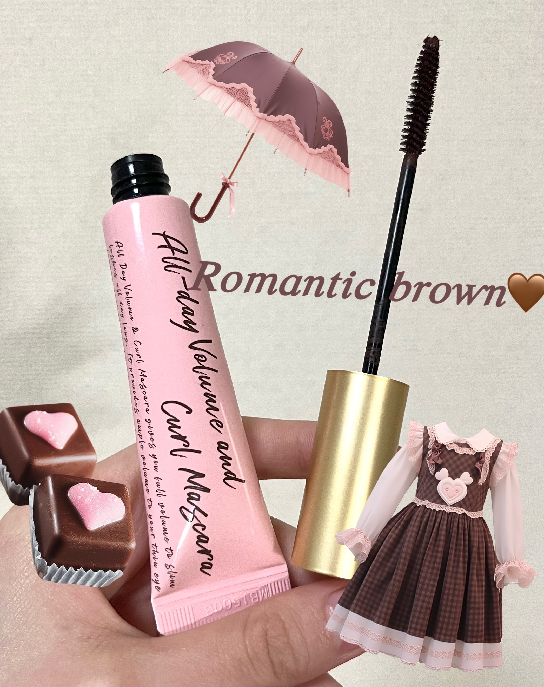 オールデイ ボリュームアンドカールマスカラ/Milk Touch/マスカラを使ったクチコミ（1枚目）