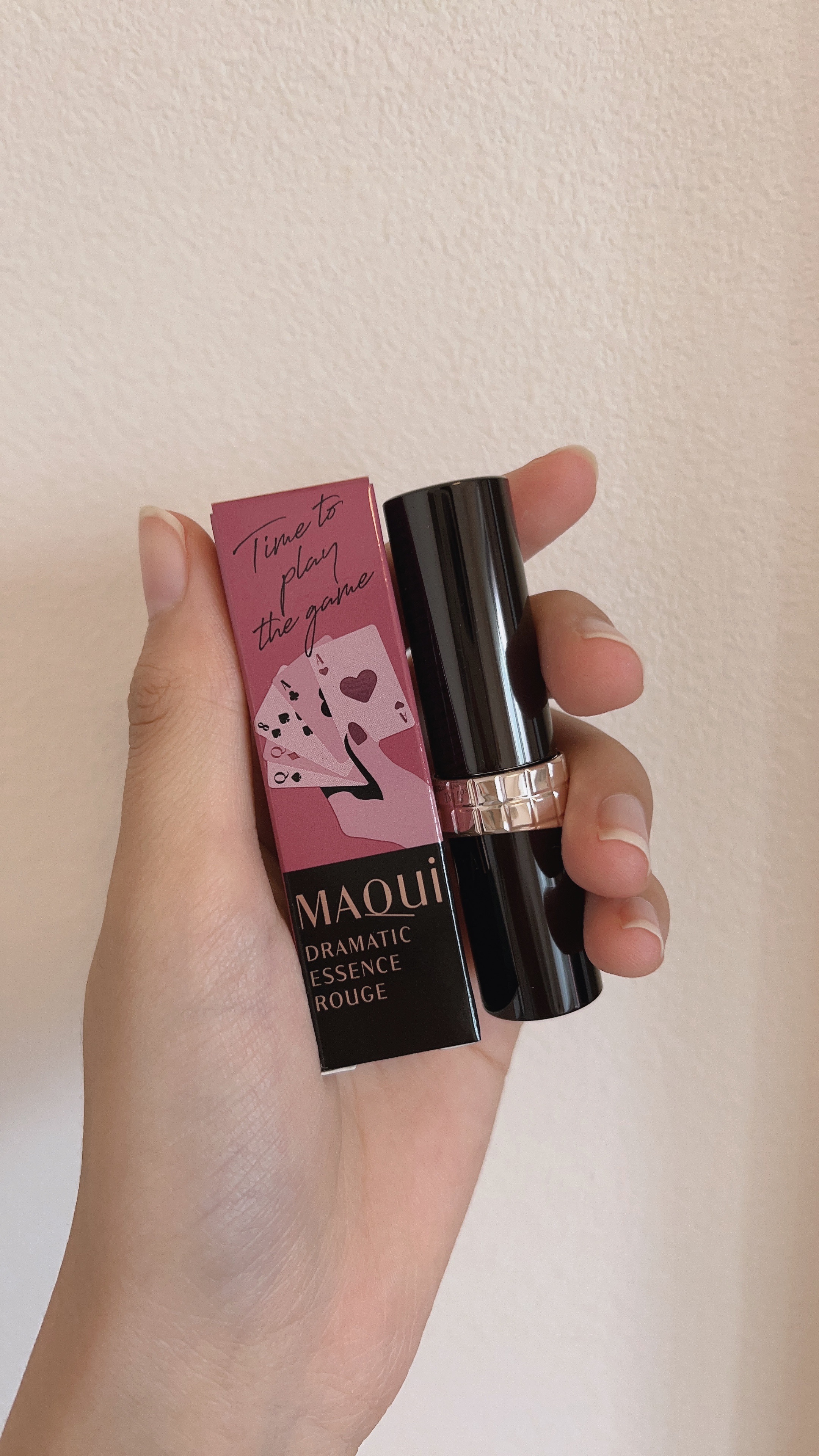 ドラマティックエッセンスルージュ RS301/マキアージュ/口紅を使ったクチコミ（1枚目）