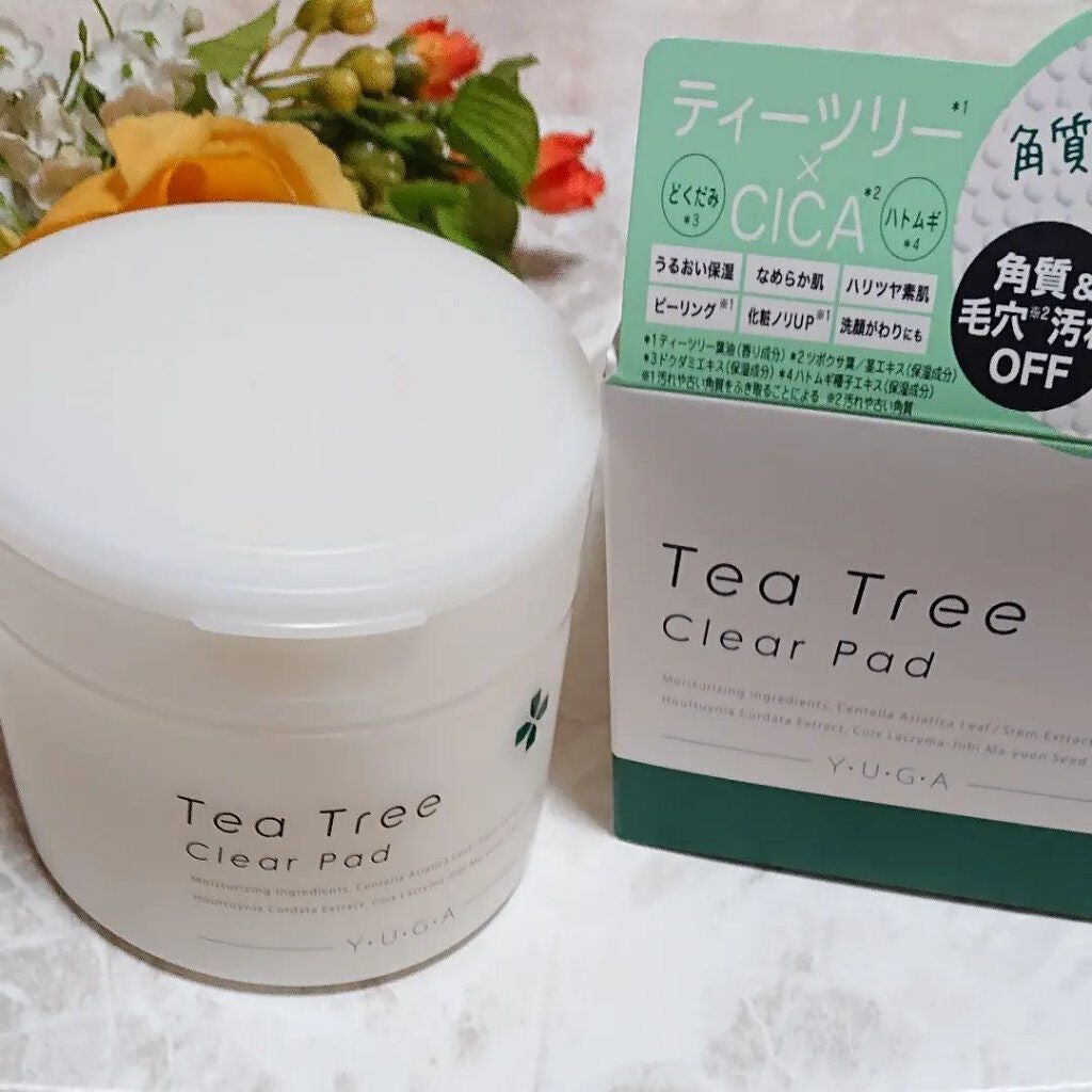 ティーツリークリアパッド/ユーガ/トナーパッドを使ったクチコミ(3枚目)