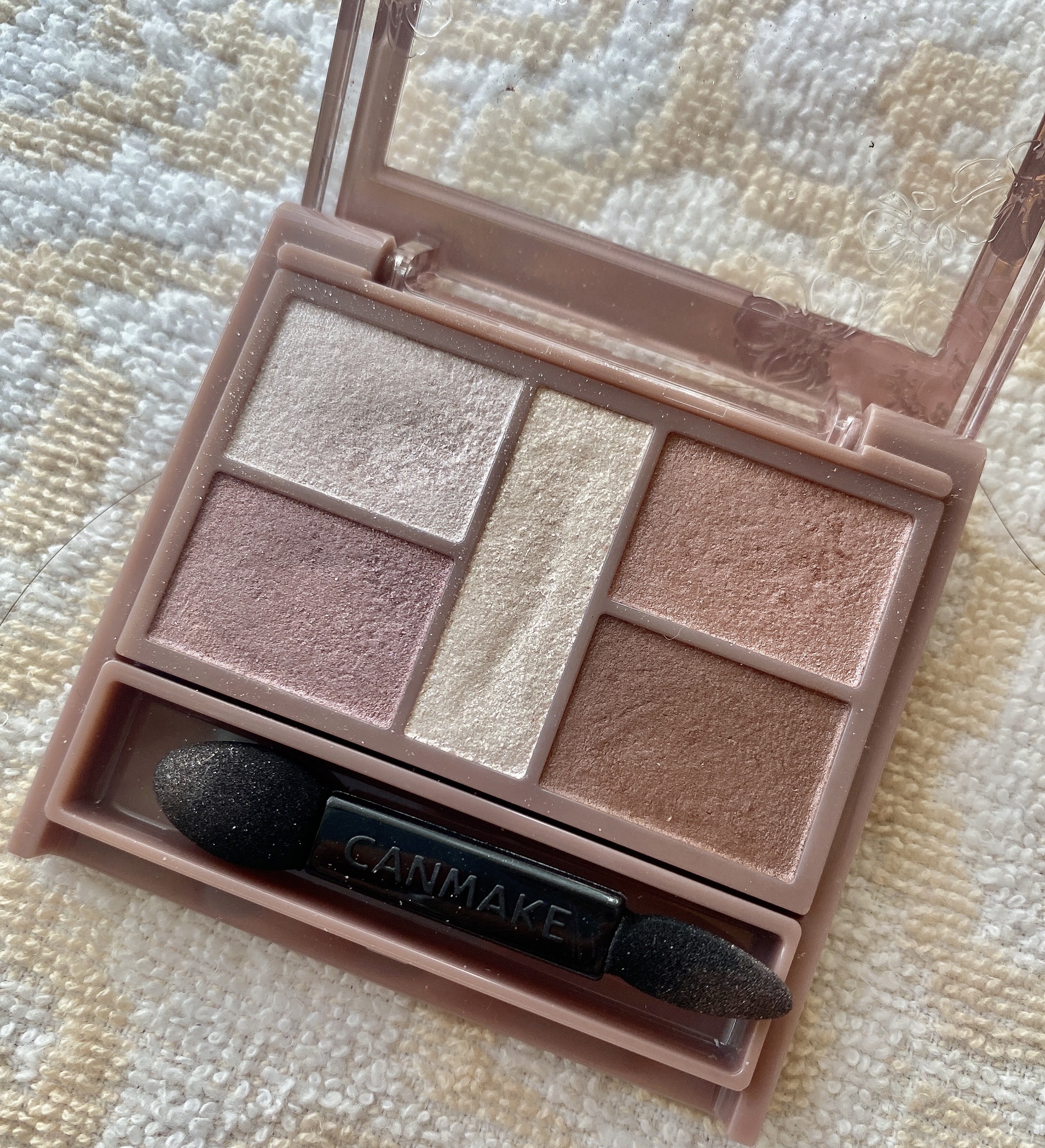 パーフェクトスタイリストアイズ 26 ミラージュモーヴ/キャンメイク/アイシャドウパレットを使ったクチコミ（2枚目）