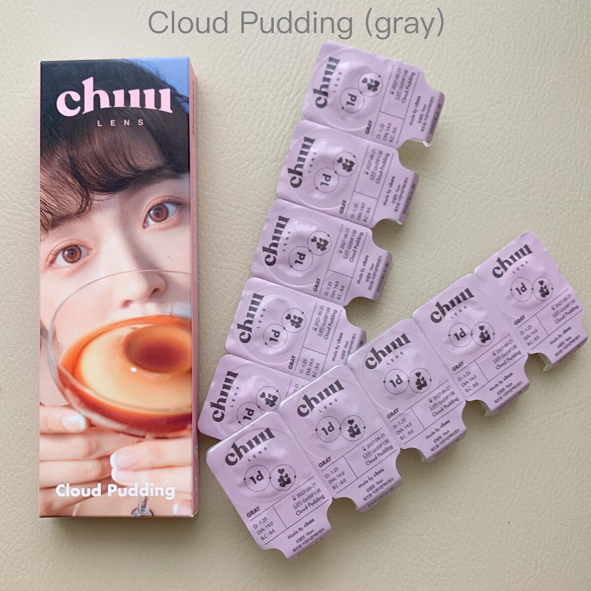 Cloud Pudding /chuu LENS/カラーコンタクトレンズを使ったクチコミ（2枚目）