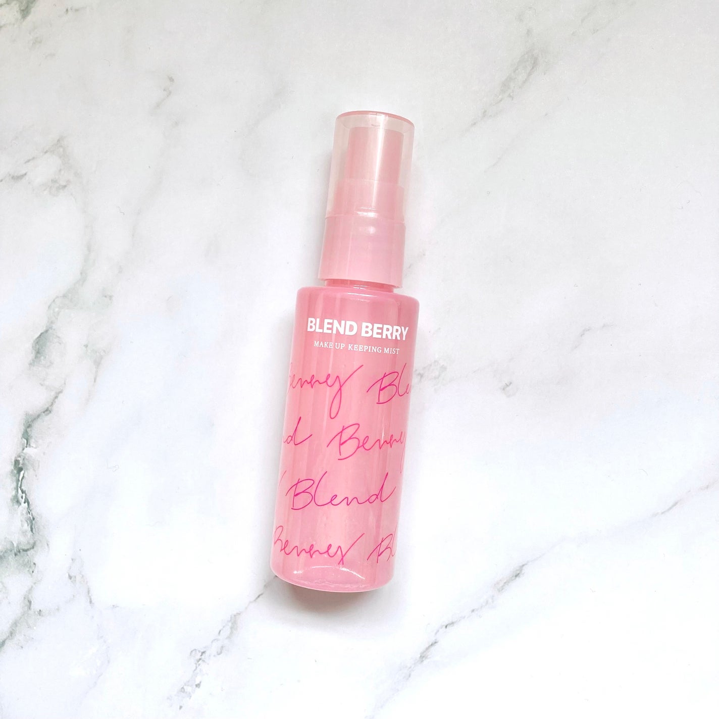 メイクアップ キーピング ミスト/BLEND BERRY/フィックスミストを使ったクチコミ(1枚目)