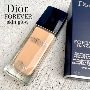 ディオールスキン フォーエヴァー フルイド グロウ/Dior/リキッドファンデーションを使ったクチコミ（1枚目）