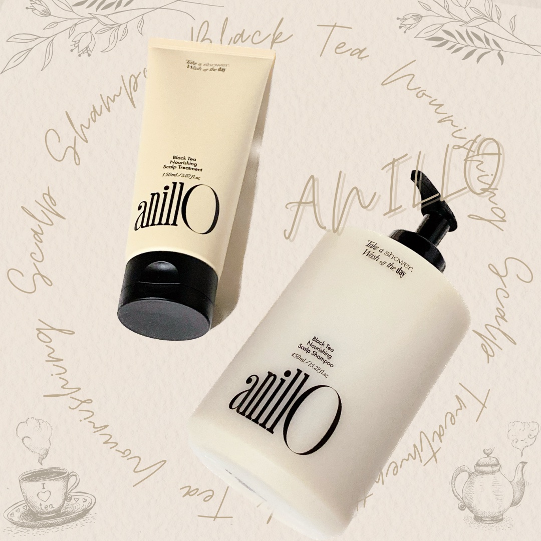 ブラックティー ナリッシング スカルプシャンプー/トリートメント/ANILLO/市販シャンプーを使ったクチコミ（1枚目）