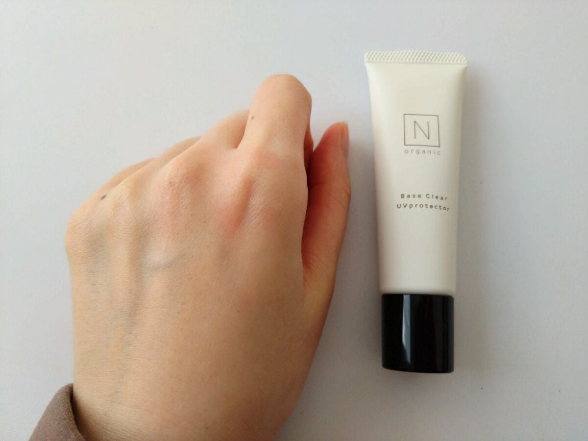 ベース クリアUVプロテクター/N organic/日焼け止めクリームを使ったクチコミ(3枚目)