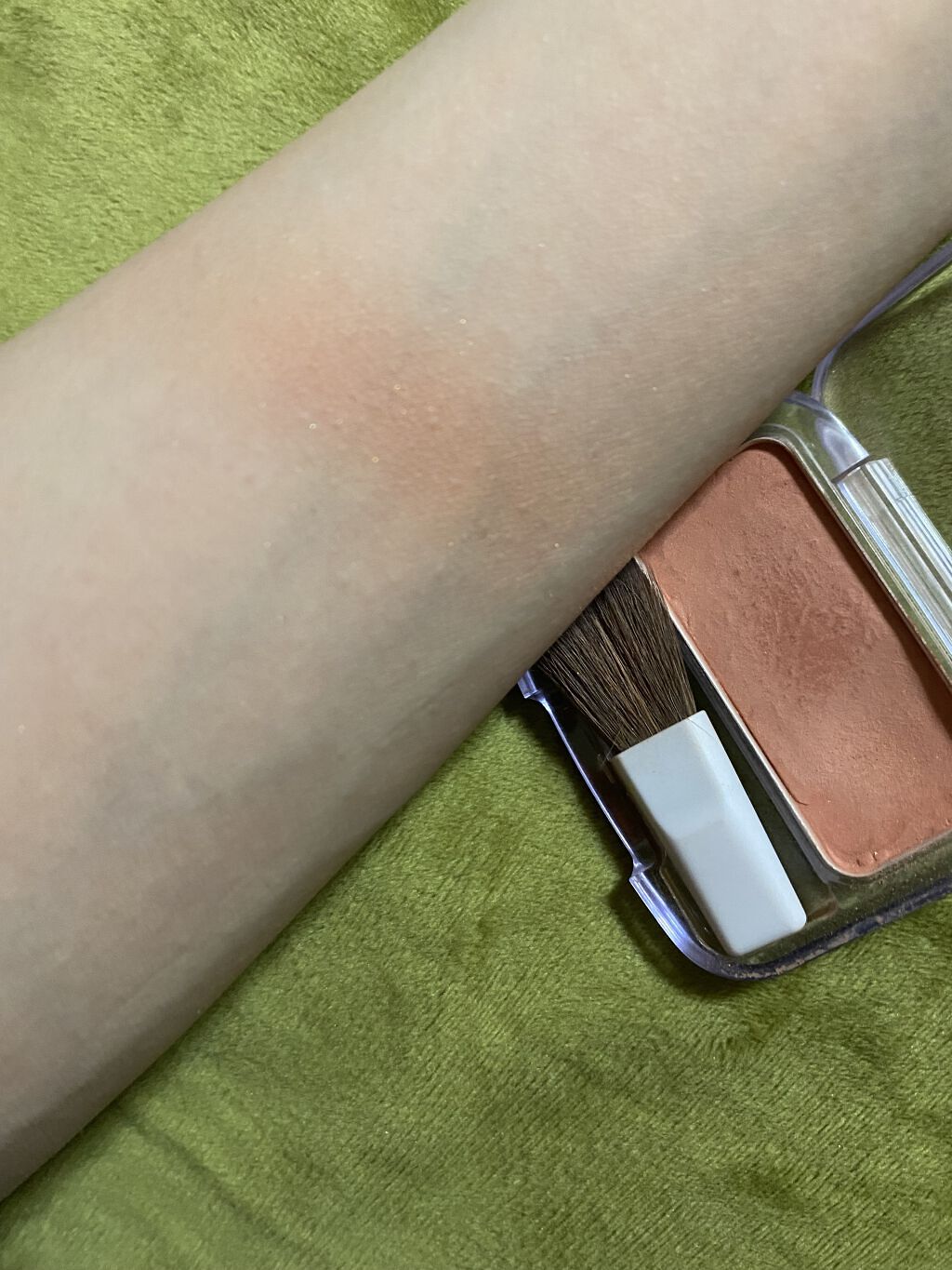 ナチュラル チークN/CEZANNE/パウダーチークを使ったクチコミ（2枚目）