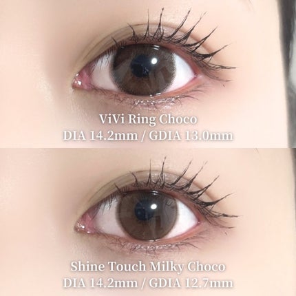 ViVi Ring 1day/OLENS/ワンデー(1DAY)カラコンを使ったクチコミ(4枚目)