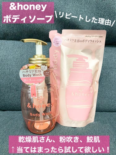 バウンシアを使い続けていた私が&honeyをリピした理由まとめ🫧 ͛.*


&honey
メルティモイストジェルボディウォッシュ
￥850-   (詰め替え)



普段、ポンプタイプのボディソープは