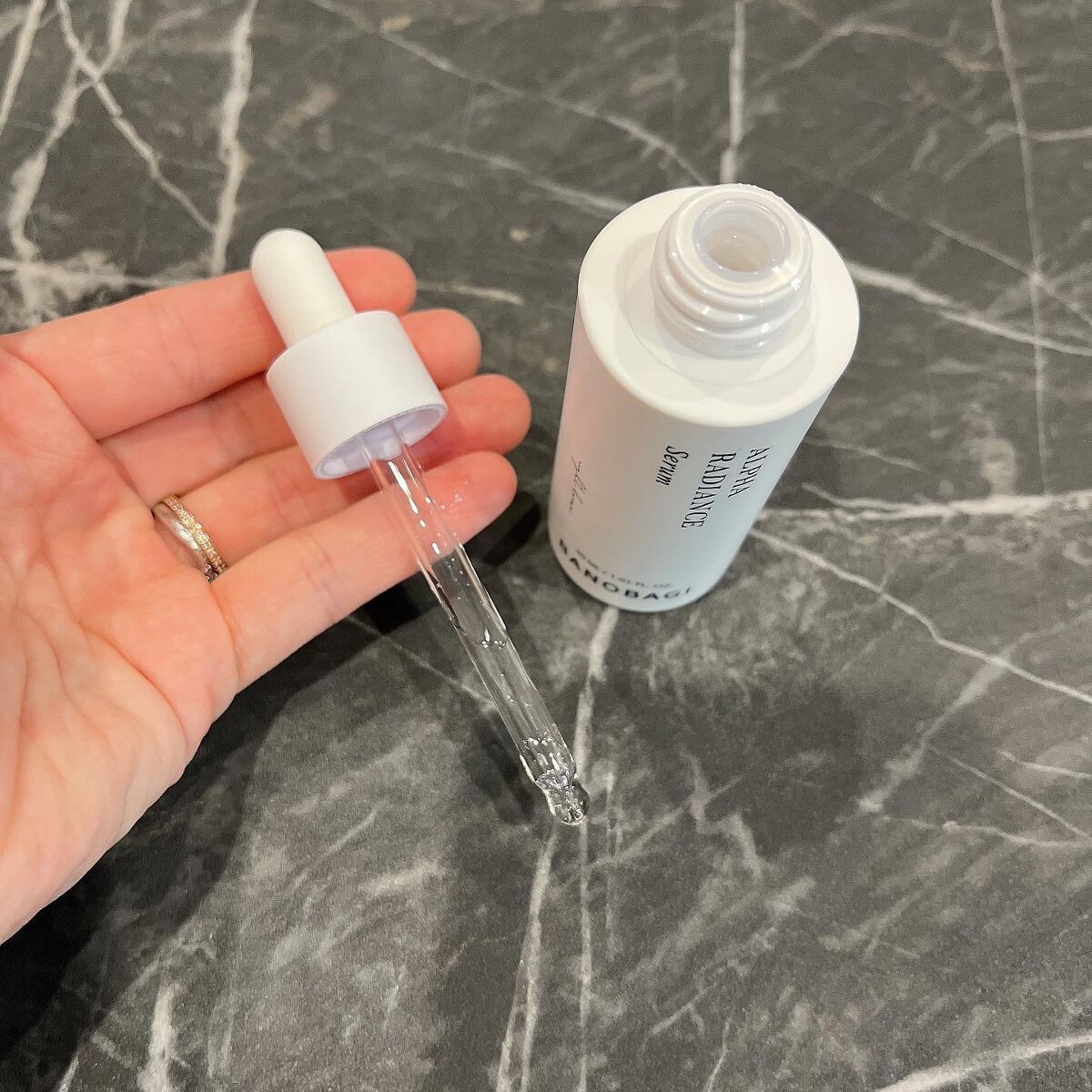 アルファラディアンスグローセラム/BANOBAGI/美容液を使ったクチコミ(3枚目)