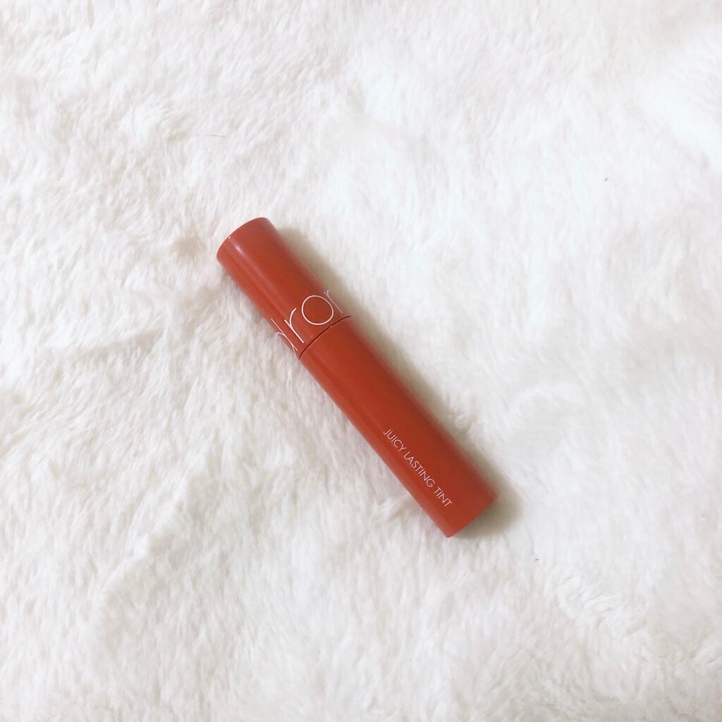 ジューシーラスティングティント/rom&nd/リップティントを使ったクチコミ(1枚目)