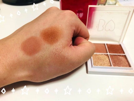 THE アイパレR/b idol/アイシャドウパレットを使ったクチコミ(4枚目)