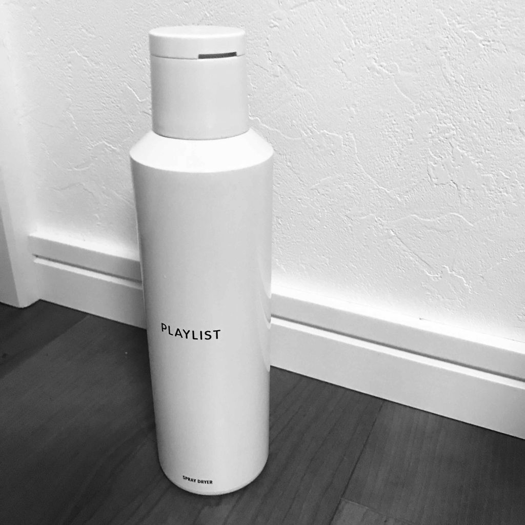 スプレードライヤー/PLAYLIST/ヘアスプレーを使ったクチコミ（1枚目）