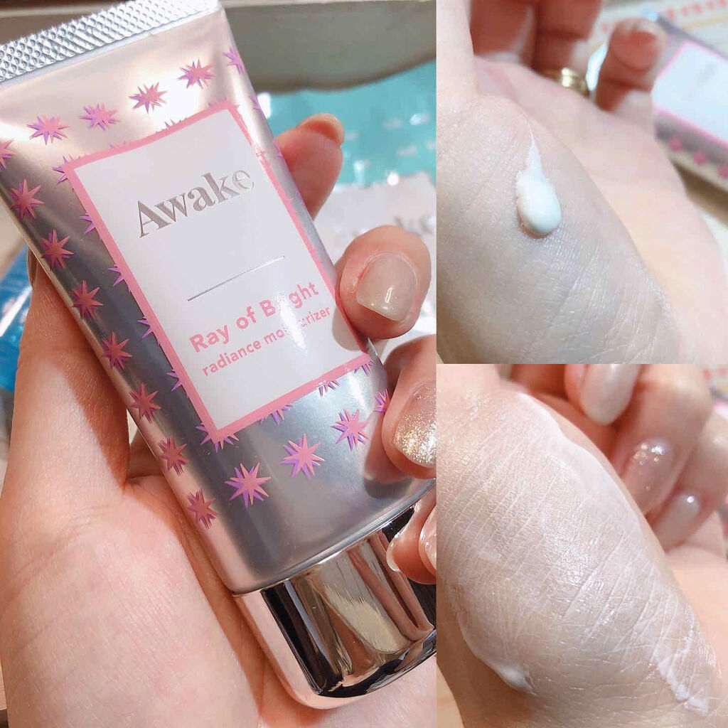 レイオブブライト ラディアンス モイスチュアライザー/Awake/化粧下地を使ったクチコミ（3枚目）