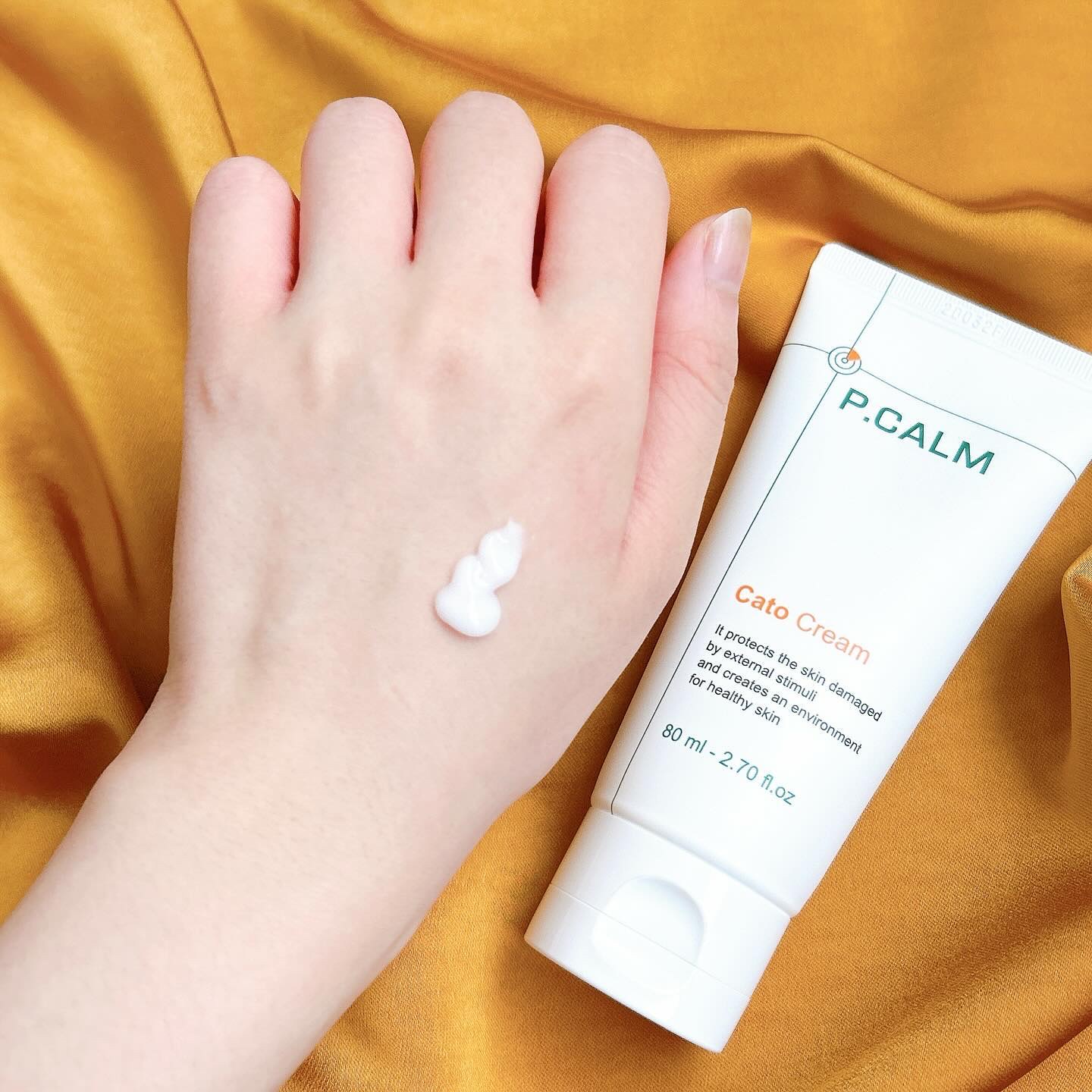 カトクリーム/P.CALM/フェイスクリームを使ったクチコミ（3枚目）