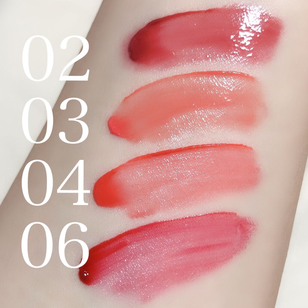 ホリカホリカ ハートクラッシュグローティントエアー/HOLIKA HOLIKA/リップティントを使ったクチコミ(3枚目)