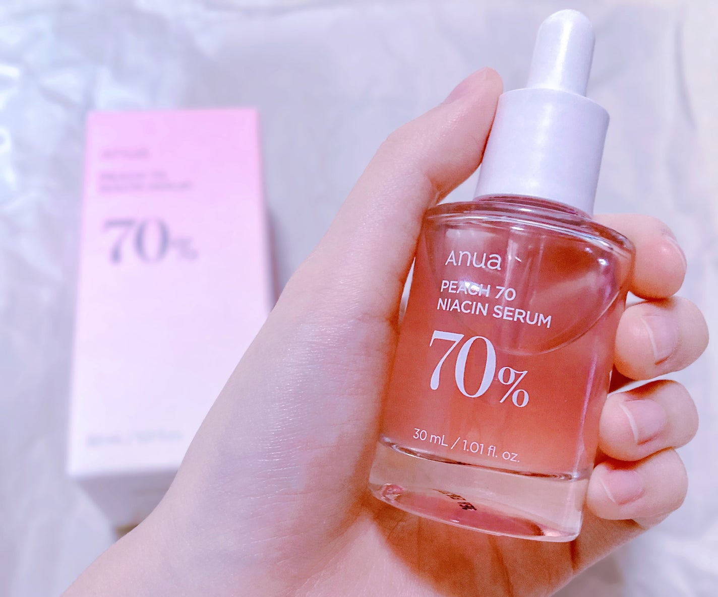 桃70%ナイアシンセラム/Anua/美容液を使ったクチコミ(1枚目)
