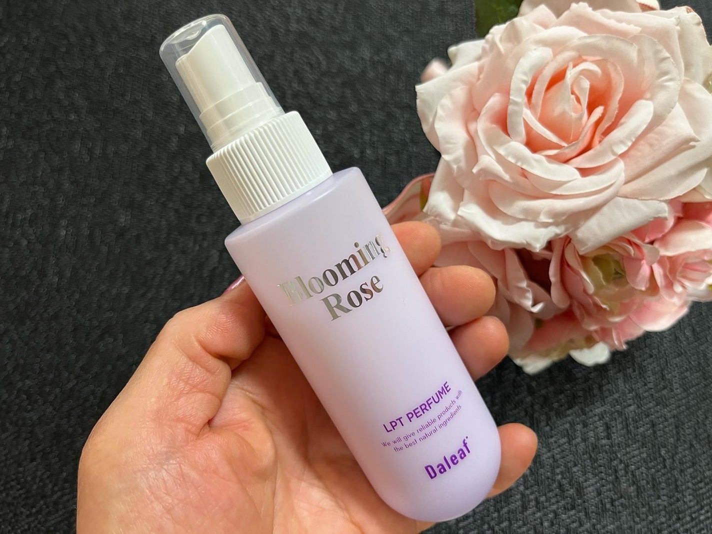 パフュームヘアパックインミスト Pink Breeze/Daleaf/アウトバストリートメントを使ったクチコミ(3枚目)