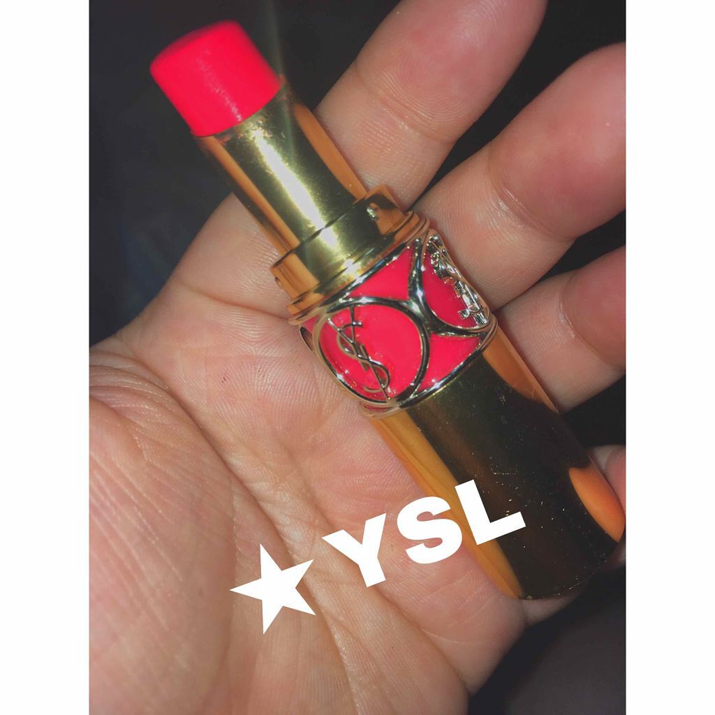 ルージュ ヴォリュプテ シャイン/YVES SAINT LAURENT BEAUTE/口紅を使ったクチコミ(1枚目)