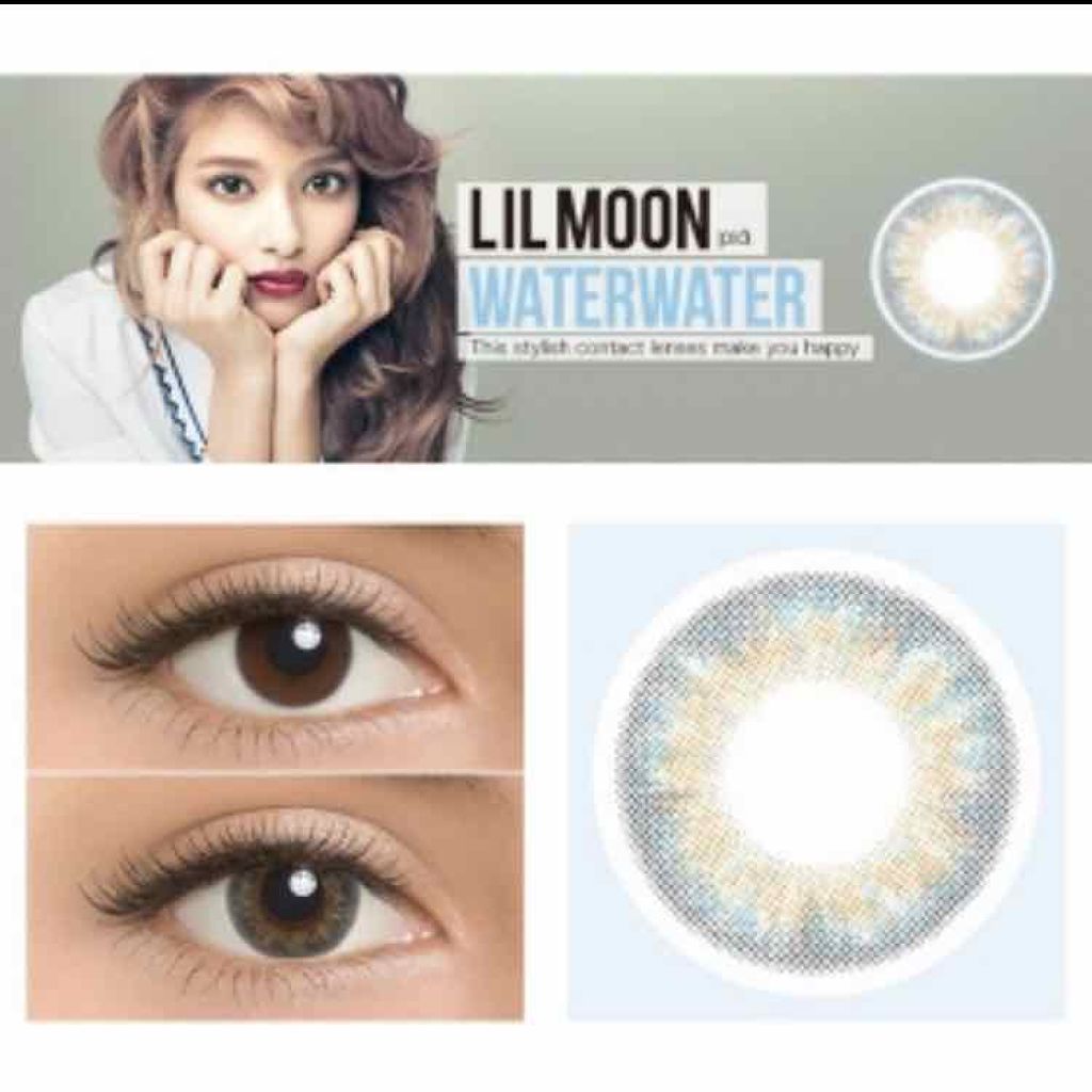 LIL MOON 1day ウォーターウォーター/LILMOON/ワンデー（１DAY）カラコンを使ったクチコミ（2枚目）