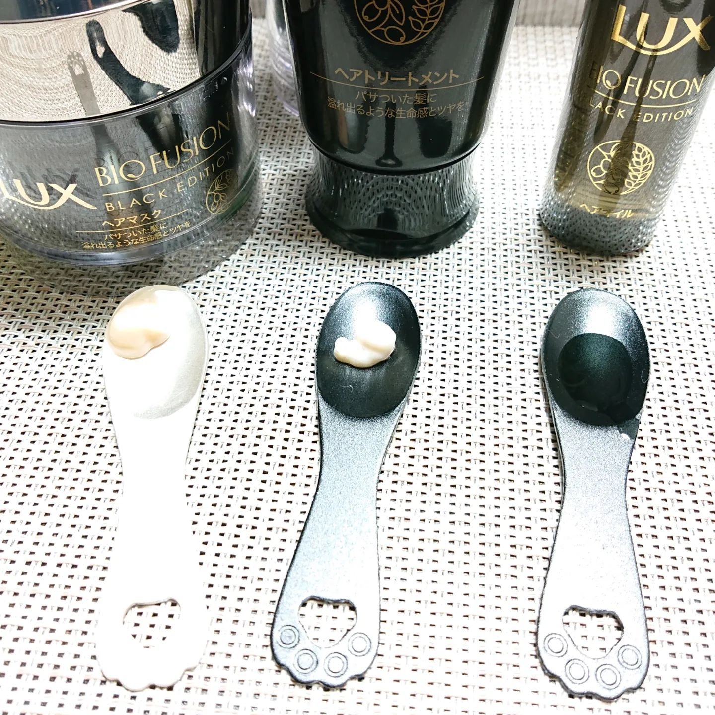 バイオフュージョン ブラックエディション/LUX/市販シャンプーを使ったクチコミ（3枚目）