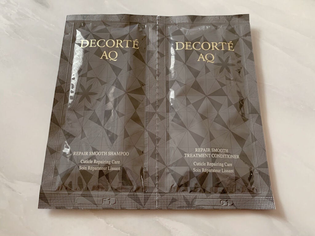 AQ リペア スムース シャンプー/トリートメント コンディショナー/DECORTÉ/市販シャンプーを使ったクチコミ(1枚目)