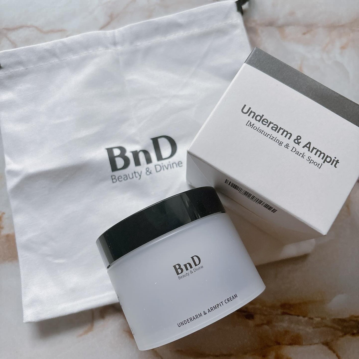 BnDアンダーアームクリーム(ボディクリーム)/BnD/デリケートゾーンケアを使ったクチコミ(2枚目)