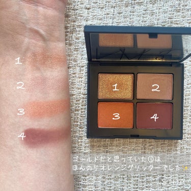 クワッドアイシャドー/NARS/アイシャドウパレットを使ったクチコミ（3枚目）