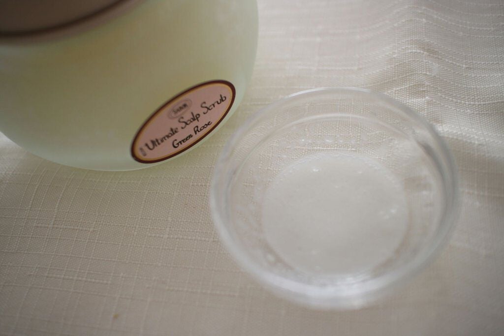 ヘッドスクラブ グリーン・ローズ/SABON/ヘッドスクラブを使ったクチコミ(4枚目)