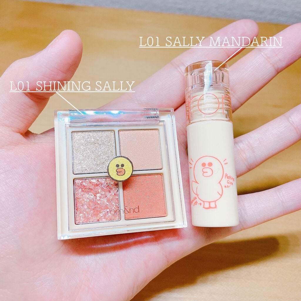 LINE FRIENDS EDITION/rom&nd/メイクアップキットを使ったクチコミ(3枚目)