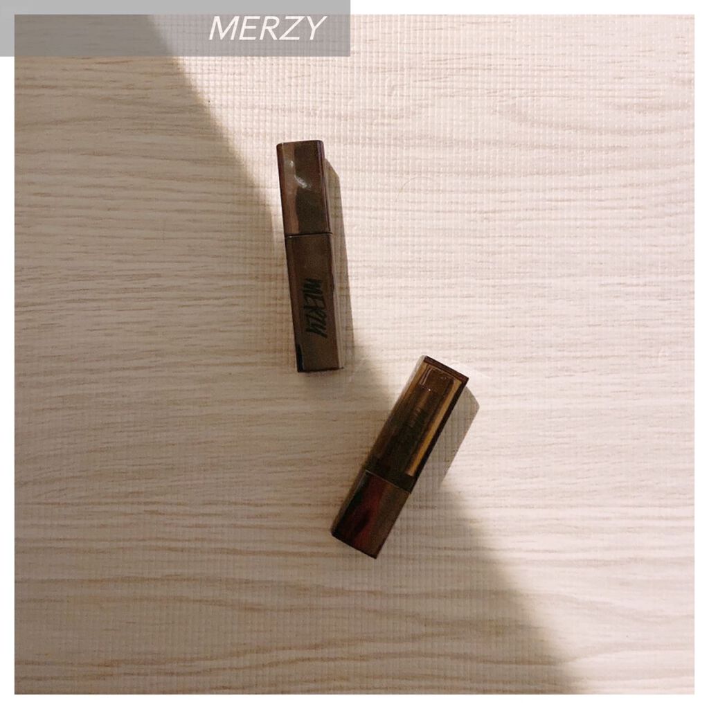 ノワール イン ザ ベルベットティント/MERZY/リップティントを使ったクチコミ（1枚目）
