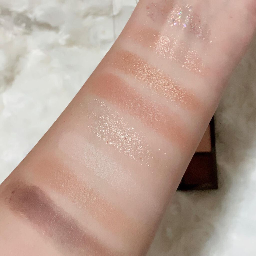 UR GLAM BLOOMING EYE COLOR PALETTE/U R GLAM/アイシャドウパレットを使ったクチコミ(4枚目)
