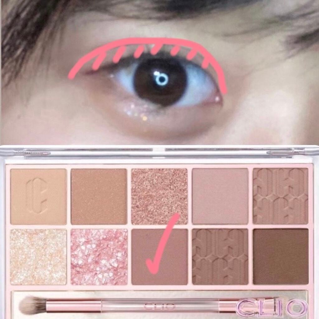 プロ アイ パレット/CLIO/アイシャドウパレットを使ったクチコミ(5枚目)