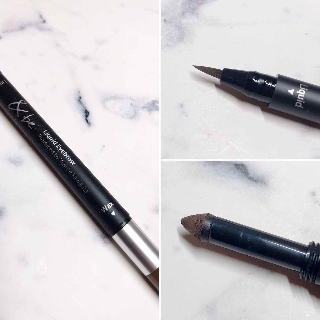 リキッドアイライナー ブラウン/＆be/リキッドアイライナーを使ったクチコミ（3枚目）