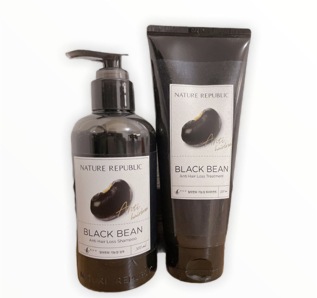 ブラックビーン ヘアシャンプー/ネイチャーリパブリック/市販シャンプーを使ったクチコミ（1枚目）