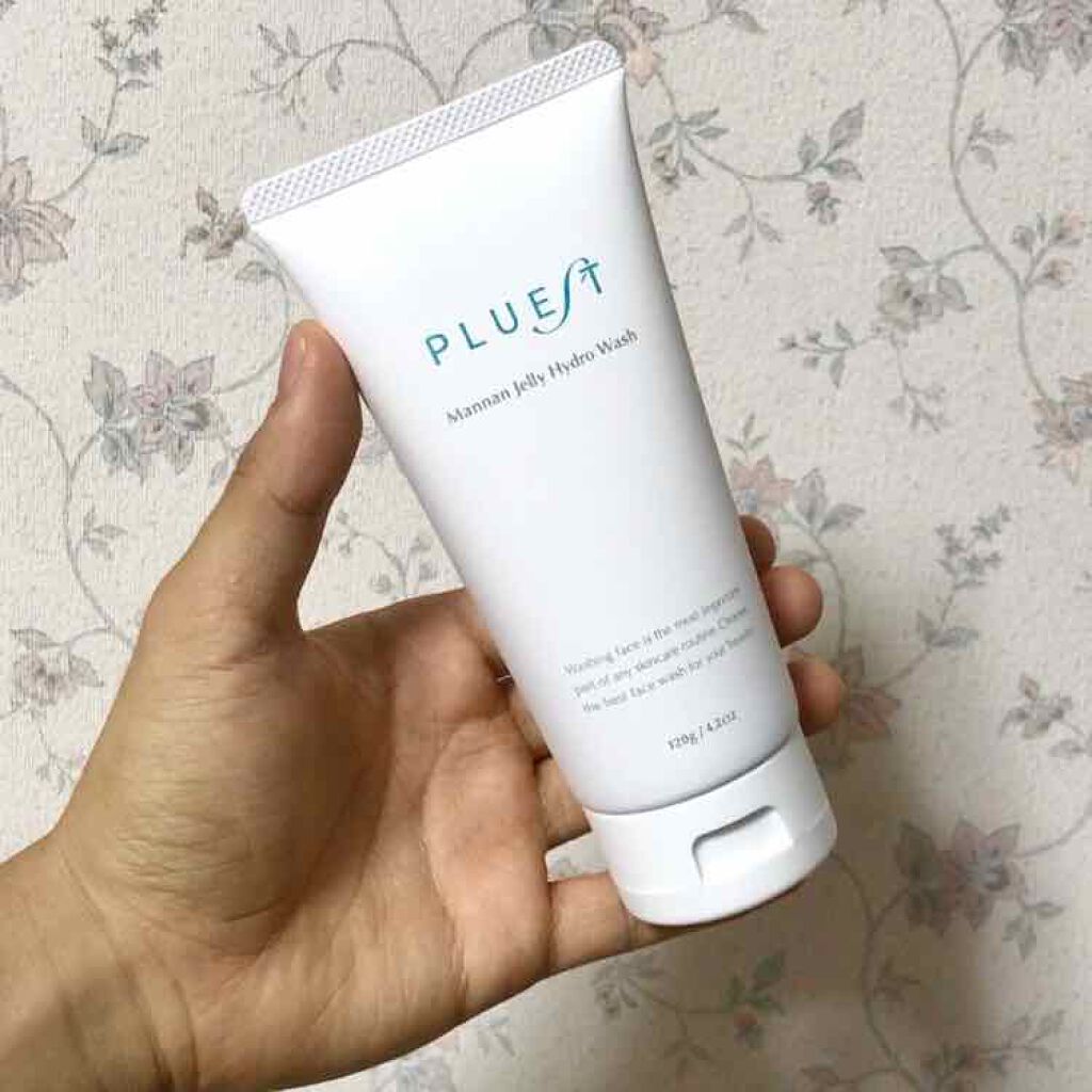 マンナンジェリーハイドロウォッシュ/PLUEST/洗顔料を使ったクチコミ（1枚目）