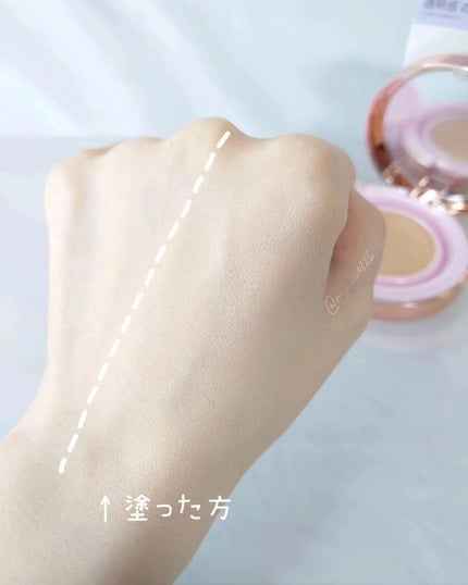 ピンクティーツリーカバーアップグロウクッション/APLIN/クッションファンデーションを使ったクチコミ(7枚目)