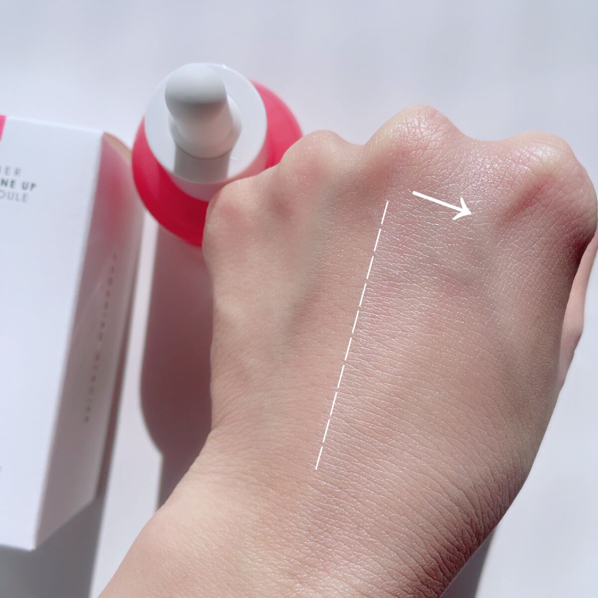 ピルソ グラシアエアフィットトーンアップサンアンプル SPF50 PA+++/feelxo/化粧下地を使ったクチコミ(4枚目)