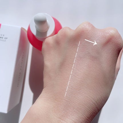 ピルソ グラシアエアフィットトーンアップサンアンプル SPF50 PA+++/feelxo/化粧下地を使ったクチコミ(4枚目)