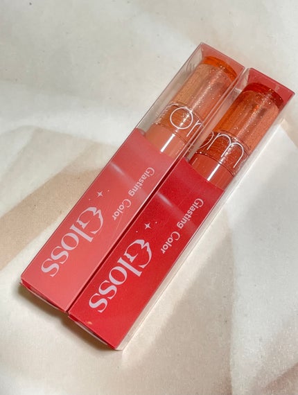 グラスティングカラーグロス/rom&nd/リップグロスを使ったクチコミ(3枚目)