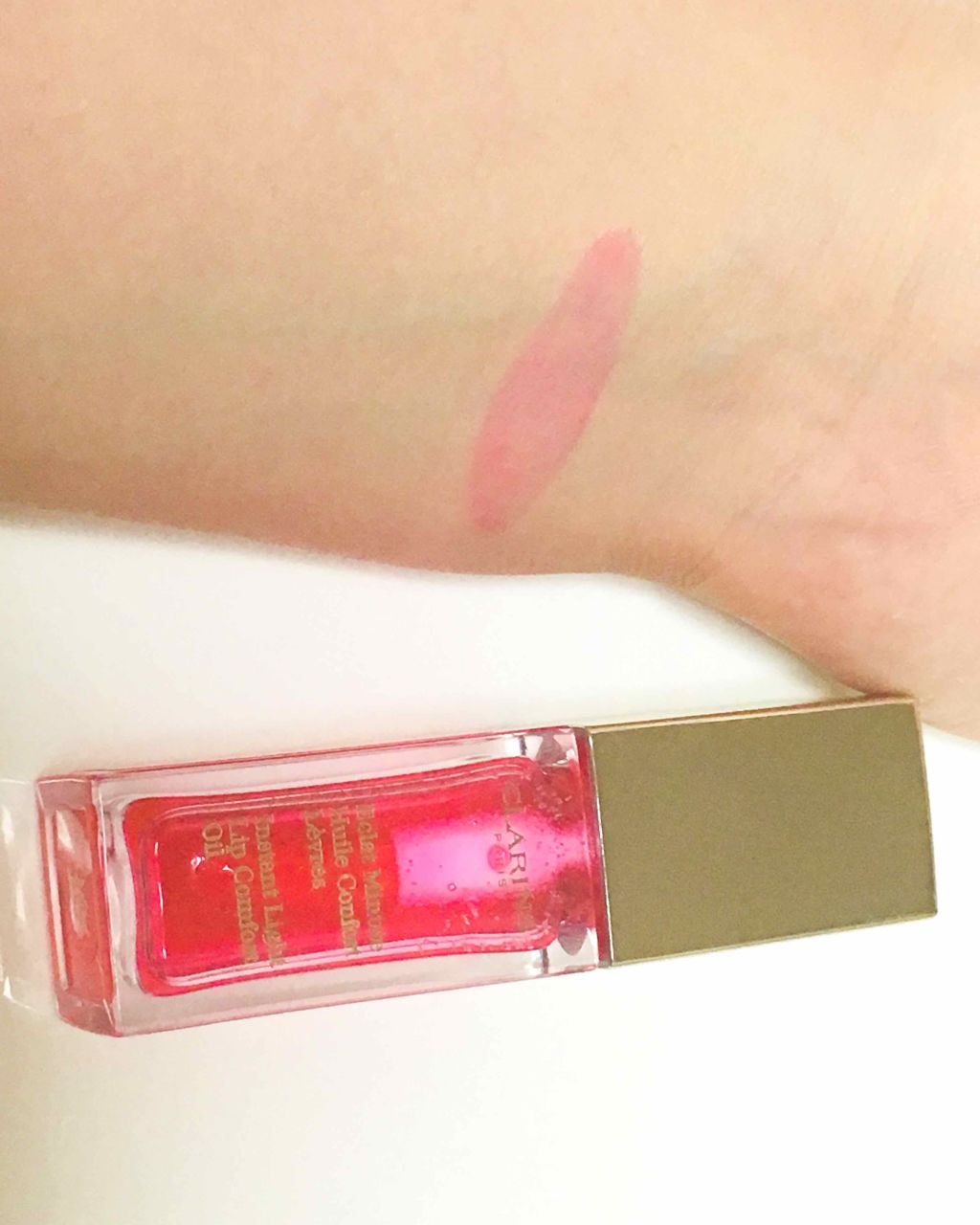 コンフォート リップオイル /CLARINS/リップグロスを使ったクチコミ(3枚目)