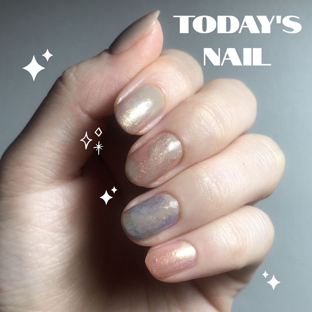 ナチュラルネイルカラーN 138 オーキッドブルー/デュカート/マニキュアを使ったクチコミ（1枚目）