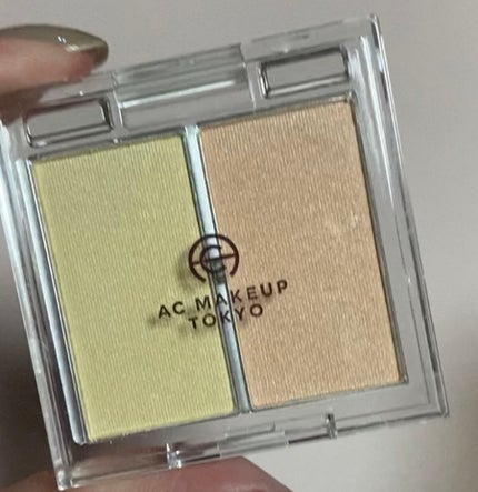  AC 2カラー ハイライト/AC MAKEUP/パウダーハイライトを使ったクチコミ(2枚目)
