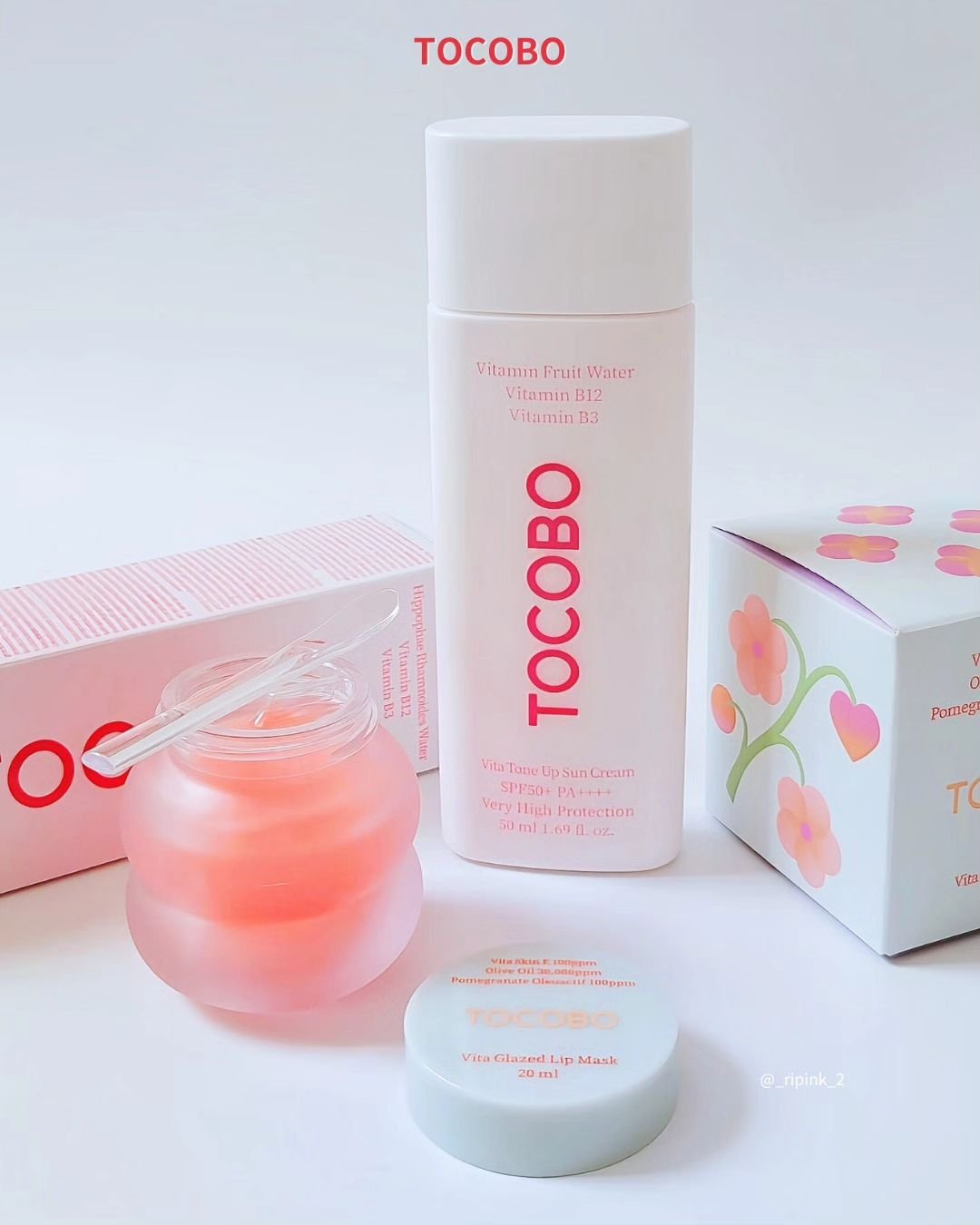 ビタトーンアップサンクリーム/TOCOBO/日焼け止めクリームを使ったクチコミ（2枚目）