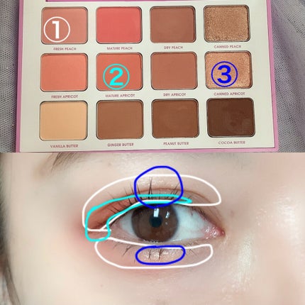 ニュアンスリキッドアイライナー/CEZANNE/リキッドアイライナーを使ったクチコミ(3枚目)